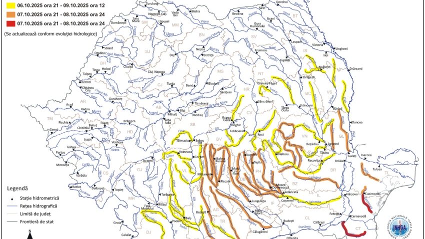 Cod roșu pe râurile din Dobrogea!