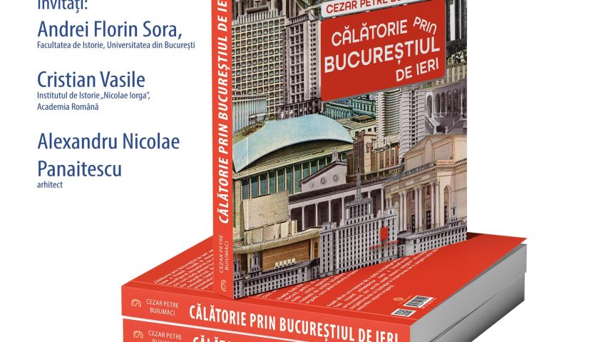 „Călătorie prin Bucureștiul de ieri” – un album-document despre Capitala comunistă, lansat la Târgul Internațional Gaudeamus