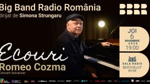 „Ecouri”: concert de jazz dedicat compozitorului și pianistului Romeo Cozma