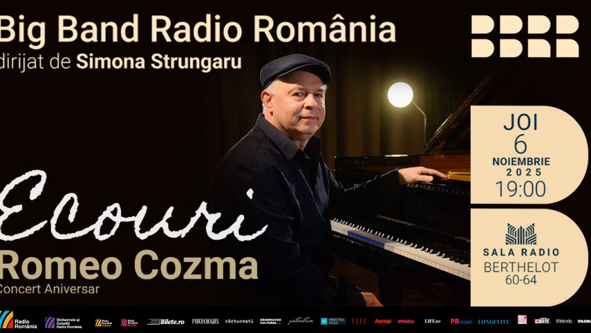 „Ecouri”: concert de jazz dedicat compozitorului și pianistului Romeo Cozma
