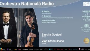 Invitat special la Sala Radio – Vlad Stănculeasa, unul dintre marii violoniști români