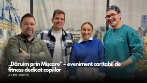 „Dăruim prin Mișcare” – eveniment caritabil de fitness dedicat copiilor
