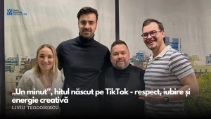 VIDEO| Liviu Teodorescu lansează „Un minut”, hitul născut pe TikTok, și povestește la București FM despre respect, iubire și energie creativă