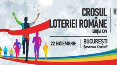 “Aleargă pentru sănătatea ta!” la Crosul Loteriei Române