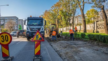 Sectorul 2: Au început lucrări de reamenajare integrală a Șoselei Fundeni