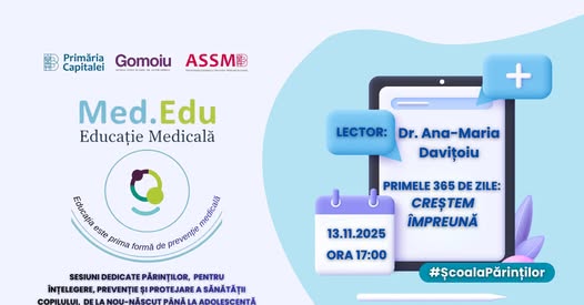 „Med.Edu” – Noul program educațional pentru părinți