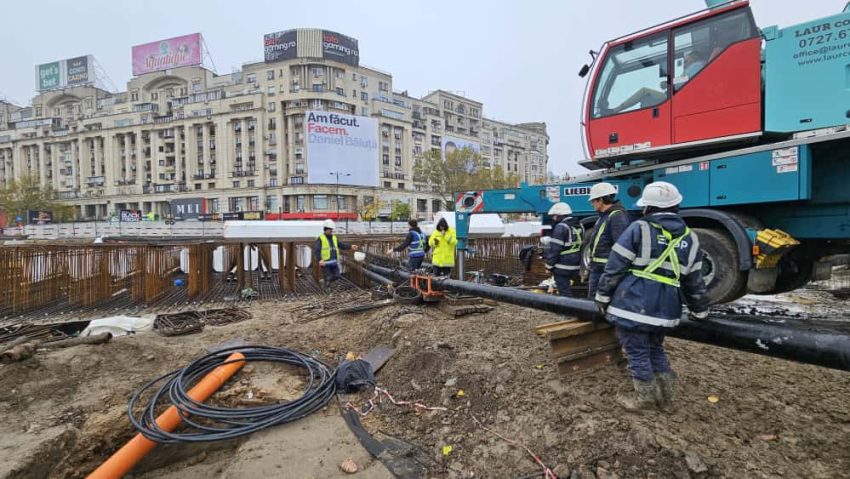 Circulaţie restricţionată sâmbătă pe Bulevardul Unirii, pentru lucrările la Planşeul Unirii