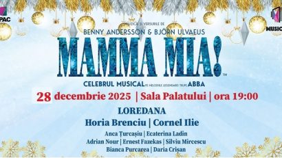 Mamma Mia! – energia, culoarea și bucuria revin la Sala Palatului