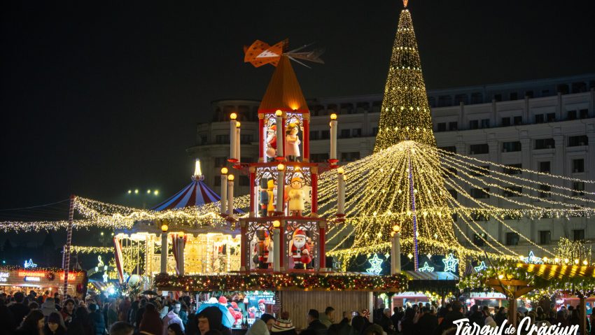 Pe 13 decembrie, Moş Crăciun soseşte la Târgul de Crăciun Bucureşti!