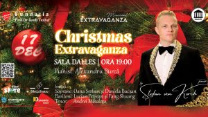 Christmas Extravaganza la Sala Dalles: Tenorul Ștefan von Korch și stele ale operei într-un concert strălucitor