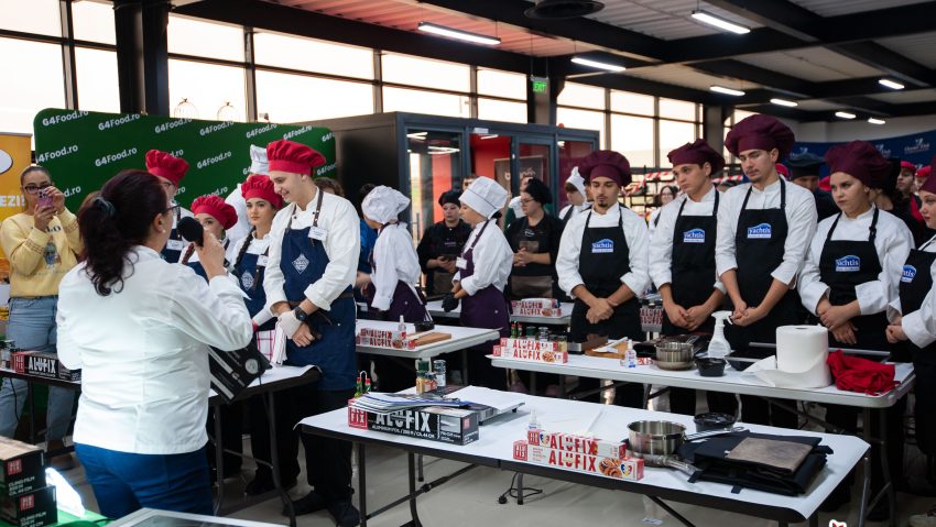 Academia Junilor Bucătari 2025: peste 100 de elevi au transformat gastronomia în spectacol la Mogoșoaia