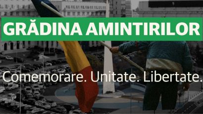 Piața Revoluției devine „Grădina Amintirilor”: un spațiu de reculegere și memorie colectivă