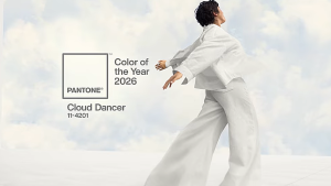 Pantone a desemnat culoarea anului 2026: „Cloud Dancer”, un alb aerat care simbolizează un nou început