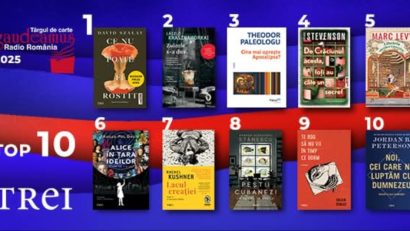 Top vânzări Gaudeamus 2025 – Grupul Editorial Trei