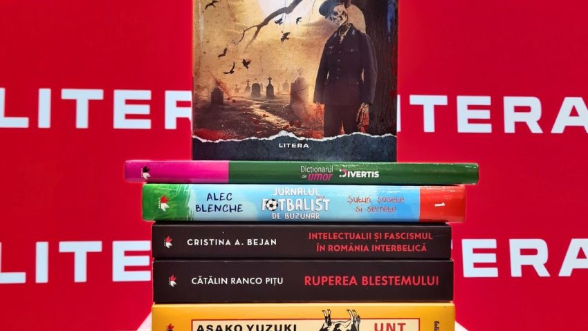 Top 10 cele mai vândute cărți Litera la Gaudeamus 2025!