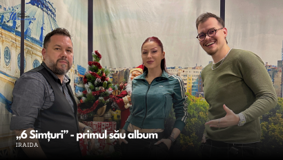 VIDEO| IRAIDA, între cele „6 Simțuri” și primul său album – o apariție electrizantă la București FM