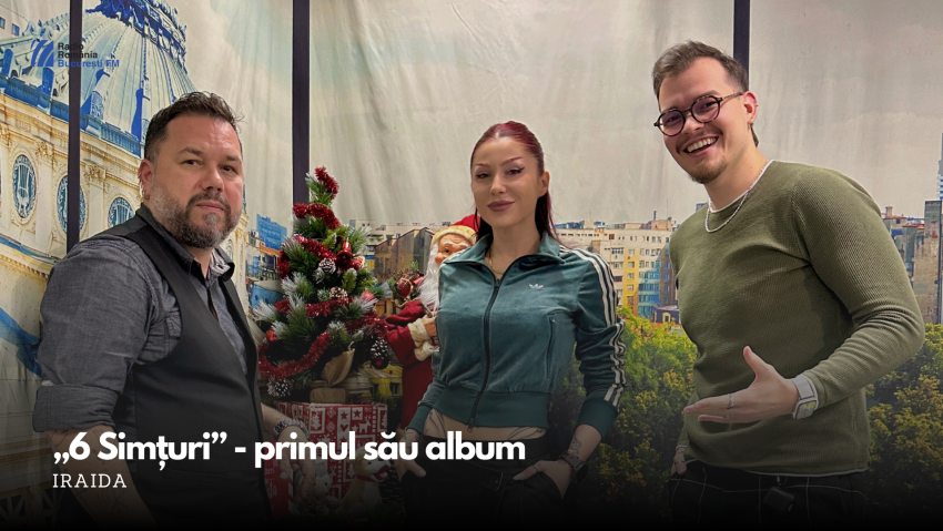 VIDEO| IRAIDA, între cele „6 Simțuri” și primul său album – o apariție electrizantă la București FM