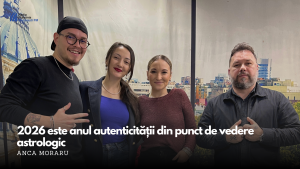 Astrolog Anca Moraru: „2026 este anul autenticității. Nu mai funcționează validarea din exterior”