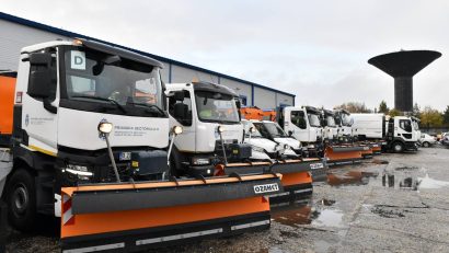 Sectorul 6, pregătit pentru ninsori: peste 100 de utilaje și 4.900 de tone de material antiderapant