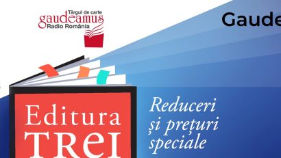 Programul evenimentelor Grupului Editorial Trei la Gaudeamus 2025