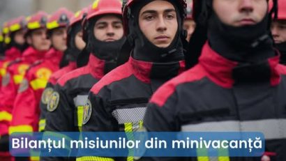 IGSU: Peste 4.500 de persoane aflate în pericol, asistate de salvatori în minivacanţa de Ziua Naţională