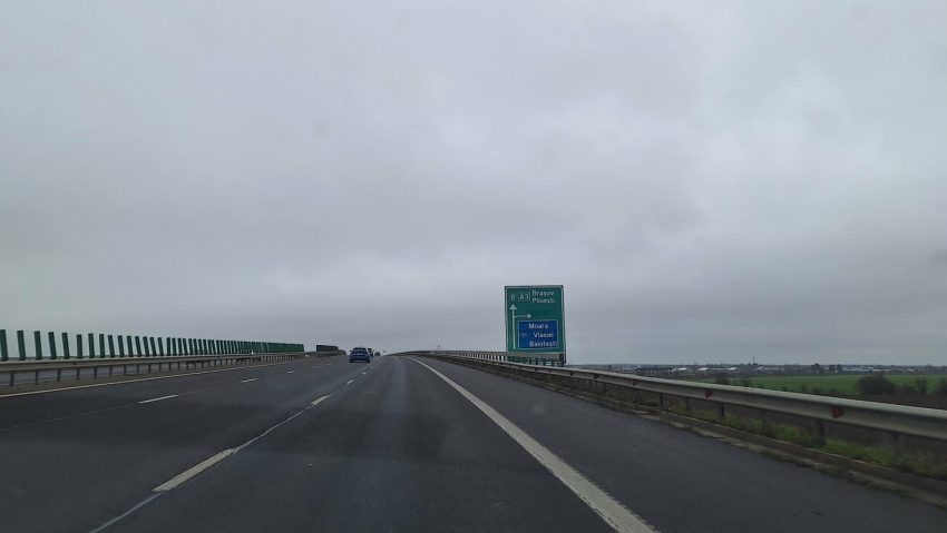 Trafic in conditii de iarna