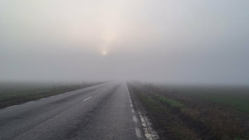 Se circula in conditii de ceata