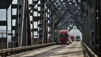 Circulația pe Podul Prieteniei, Giurgiu-Ruse, redeschisă pe toată perioada sărbătorilor de iarnă