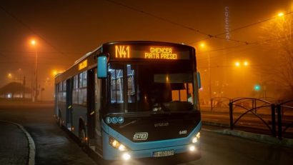 STB SA introduce linia de autobuz N41 și asigură transportul public în noaptea de Revelion