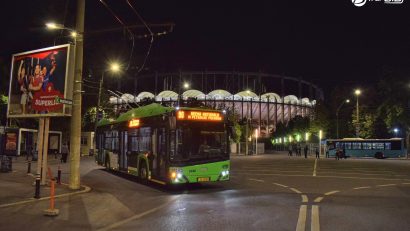 TPBI prelungeşte programul a trei linii de transport în comun, pentru preluarea spectatorilor meciului FCSB – Dinamo