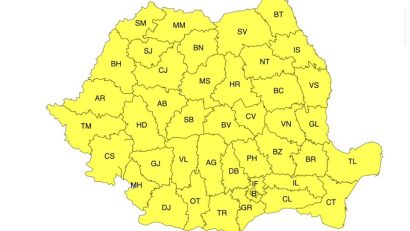 În noaptea de luni spre marţi, vremea va fi geroasã în cea mai mare parte a ţãrii