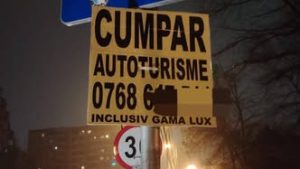 Sector 6: Nu mai puneți plăcuțe cu mesaje comerciale, pe indicatoarele rutiere!