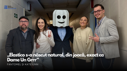 VIDEO| Fantomel și Kate Linn, în direct la București FM: „Elastico s-a născut natural, din joacă, exact ca Dame Un Grrr”