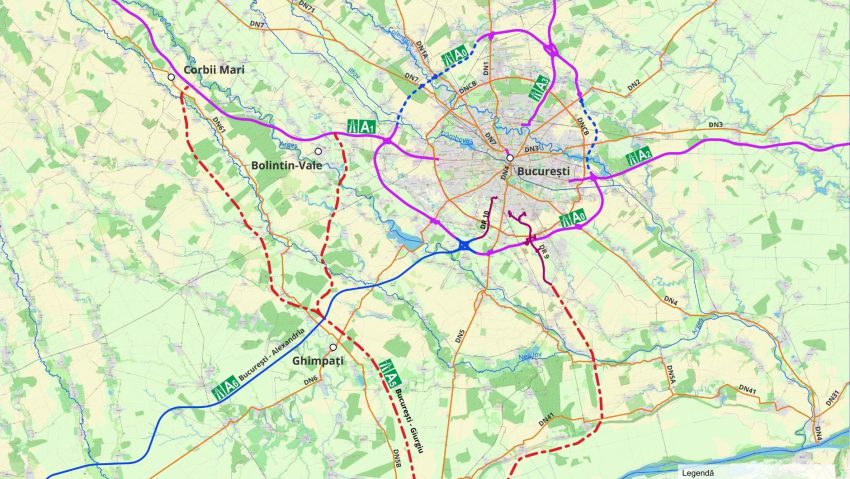 Primii pași pentru autostrada care va ajunge până la frontiera cu Bulgaria