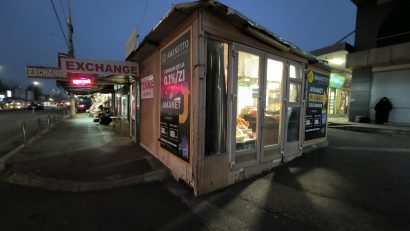 Piața Domenii, construcții ilegale pe domeniul public! Chioșcurile nu au fost autorizate nici de către Primăria Municipiului București, nici de către cea a Sectorului 1!