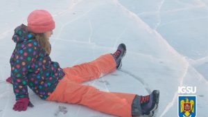 Pericol pe lacurile înghețate!