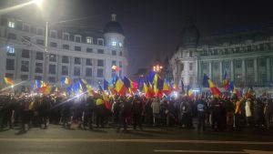 Protest în Piața Universității „împotriva legii Vexler”