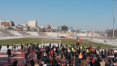 A început construcția noului Stadion “Dinamo”