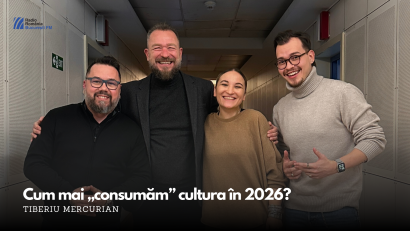 Cum mai „consumăm” cultura în 2026 – dialog cu Tiberiu Mercurian, la BucureștiFM | VIDEO