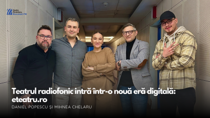 Teatrul radiofonic intră într-o nouă eră digitală: eteatru.ro, detalii în matinalul București FM
