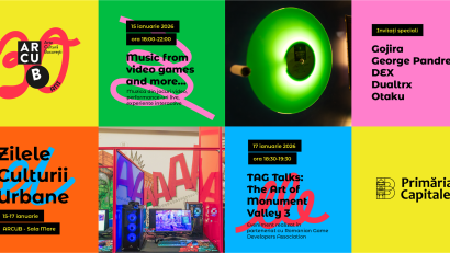 ARCUB: Muzică din jocuri video, performance-uri live și experiențe interactive, în cadrul Zilelor Culturii Urbane