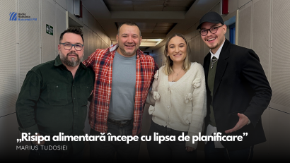 VIDEO| Marius Tudosiei, la BucureștiFM: „Risipa alimentară începe cu lipsa de planificare”