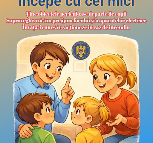 DSU- Educaţia şi supravegherea atentă – esenţiale pentru prevenirea incendiilor