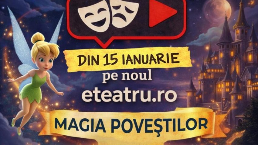 Noua platformă a Teatrului Național Radiofonic, lansată pe 15 ianuarie, de Ziua Culturii Naționale