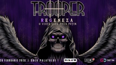 TROOPER revine la Sala Palatului pe 28 februarie 2026: „Regeneza”, un concert-eveniment cu energie pură