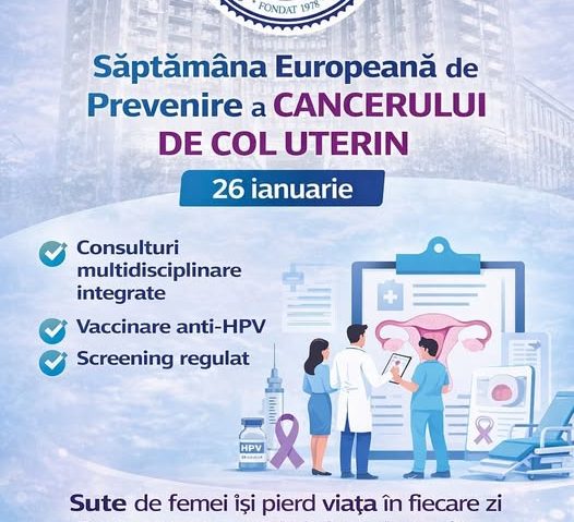 Vaccinarea anti-HPV, cea mai eficientă prevenţie a cancerului de col uterin