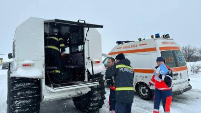 IGSU: Intervenţii în desfăşurare în 12 județe și municipiul București