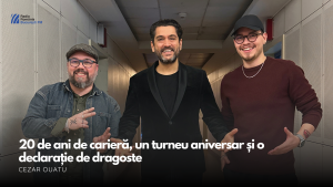 VIDEO| Cezar Ouatu: 20 de ani de carieră, un turneu aniversar și o declarație de dragoste pentru public