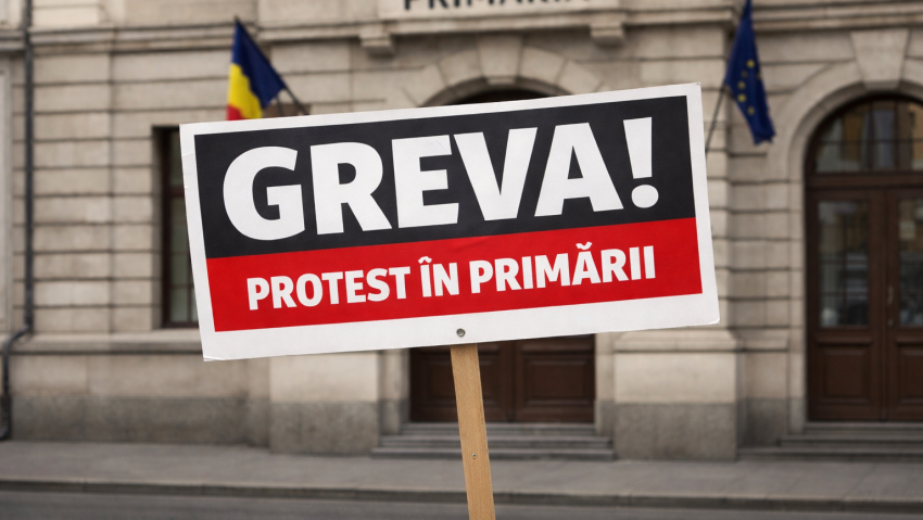 Peste 1.300 de primării intră în grevă de avertisment. Angajații protestează față de măsurile Guvernului Bolojan