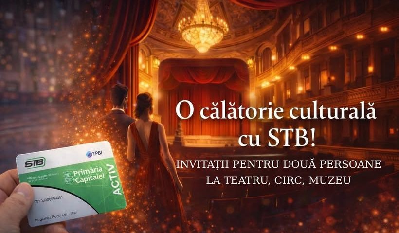 Surpriză pentru călătorii care folosesc mijloacele de transport in comun: invitații la spectacole și evenimente culturale!